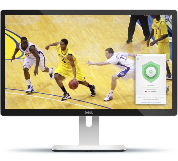 how to watch march madness live with expressvpn