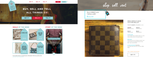 Never Liked It Anyway app interface