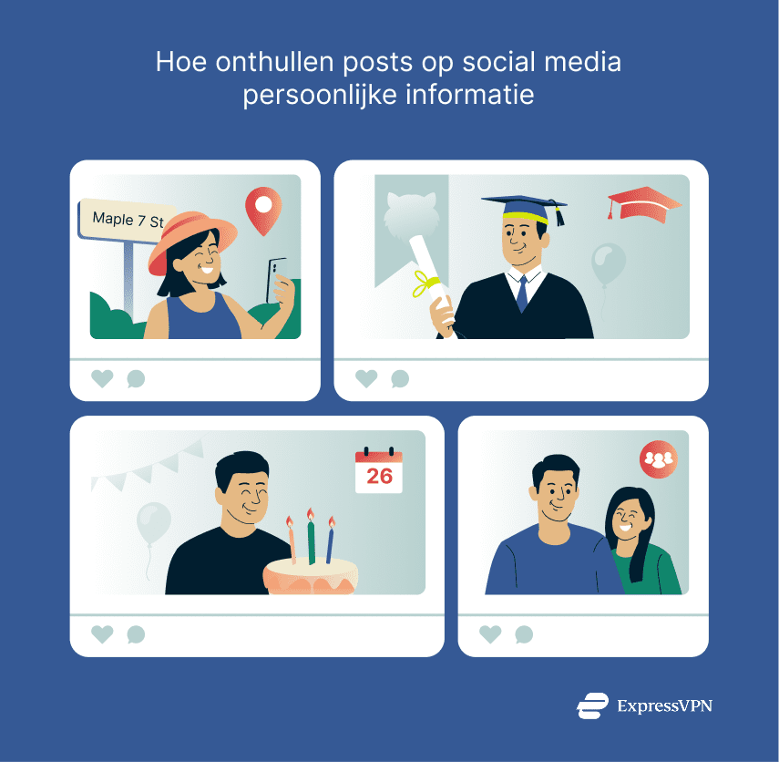 Illustration How Social Media Posts Reveal Personal Information 1 2