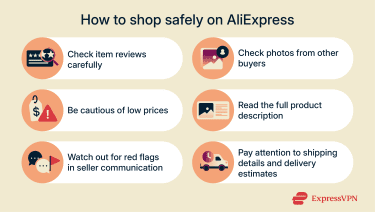 Tips on how to shop safely on AliExpress.