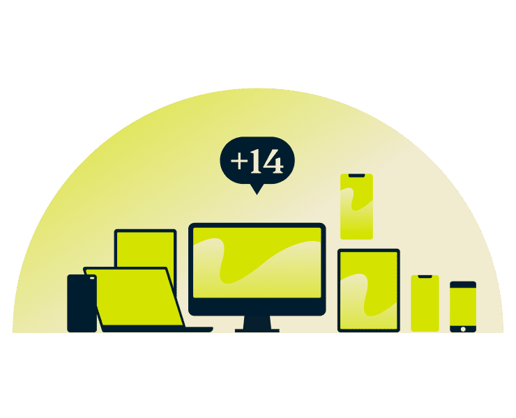 Up To 14 Devices@2x 5